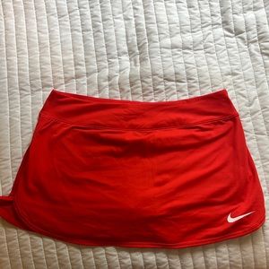 Orange Nike skirt dri fit size medium